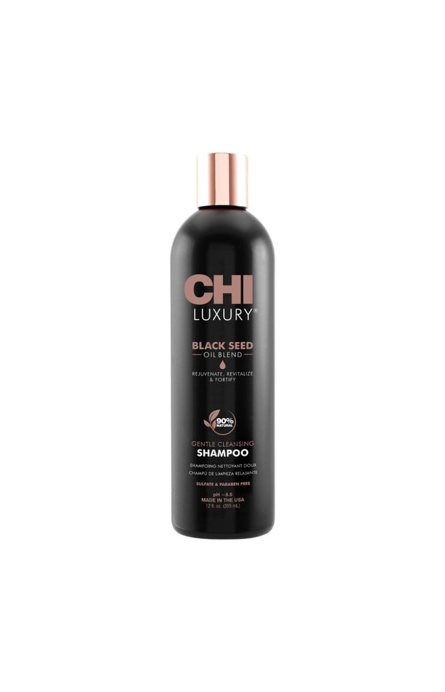 Shampoing revitalisant - CHI Luxury - Huile de nigelle - Tous types de cheveux - 355 ml