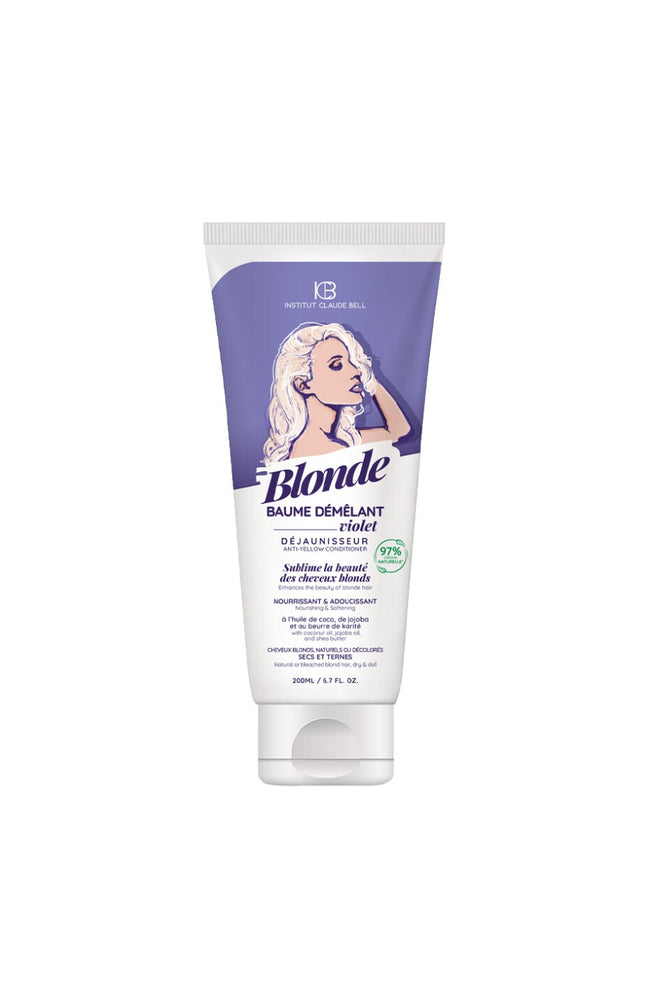 Baume démêlant violet déjaunisseur - Blonde - Cheveux blonds, naturels ou décolorés - 200 ml
