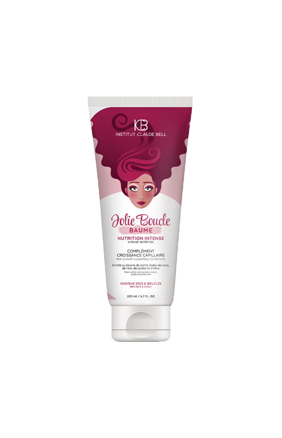 Baume nutrition intense - Jolie Boucle - Cheveux secs & bouclés - 200 ml