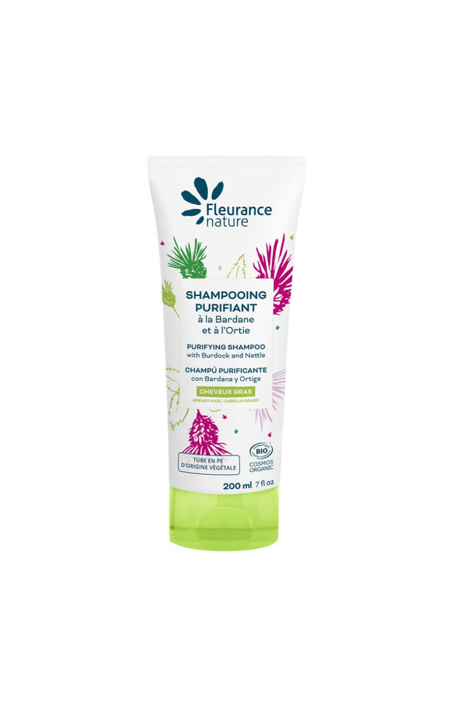 Shampoings purifiants bio - Bardane & ortie - Cheveux gras - 2 x 200 ml