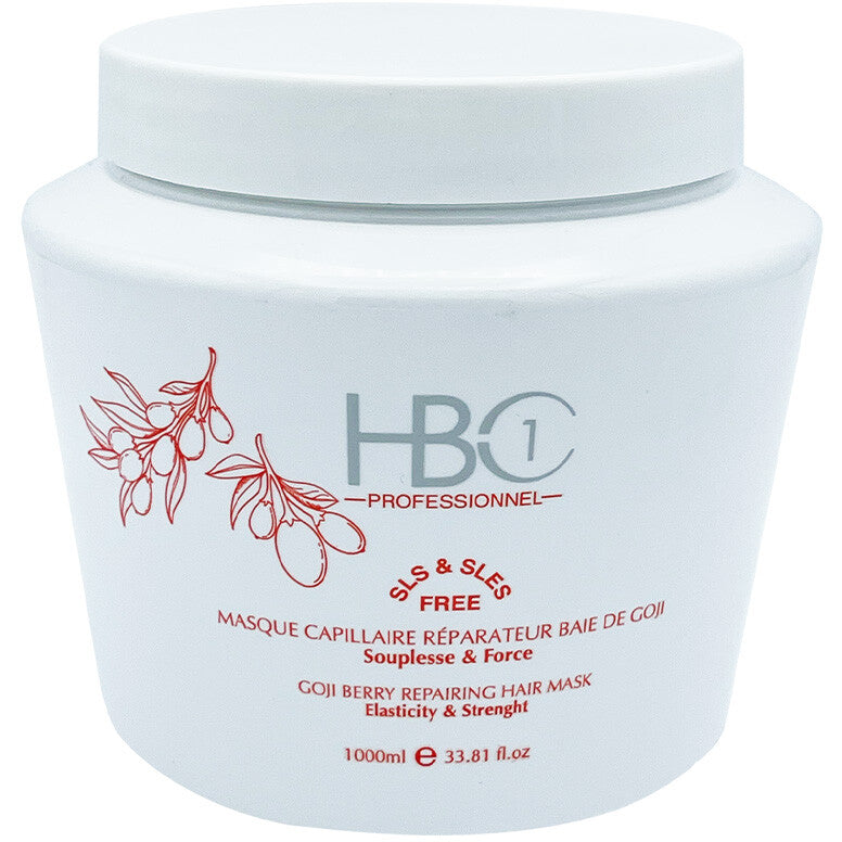 Masque réparateur - Baie de goji - Cheveux fragilisés - 1 L