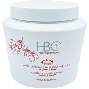 Masque réparateur - Baie de goji - Cheveux fragilisés - 1 L
