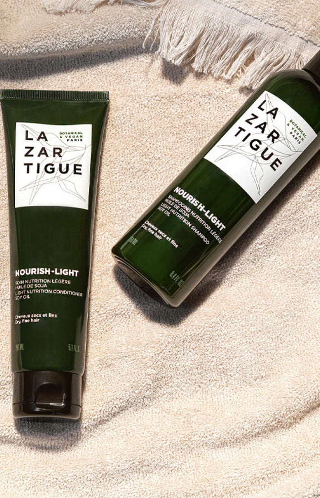 Shampoing nutrition légère - Huile de soja - Cheveux secs & fins - 250 ml