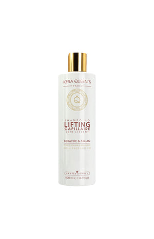 Shampoing lifting capillaire force, volume & brillance - Kératine & argan - Cheveux abîmés - 500 ml