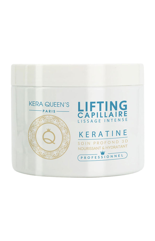 Masque lifting capillaire nourrissant & hydratant - Kératine - Cheveux ternes - 500 ml