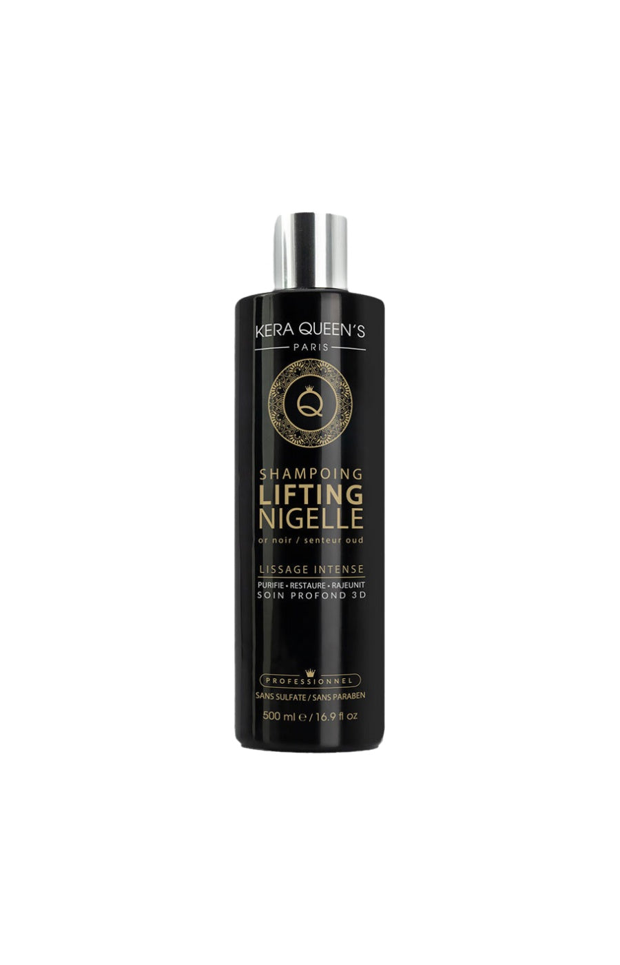 Shampoing lifting capillaire purifiant & restaurateur - Nigelle - Cheveux ternes, secs & cassants - 500 ml