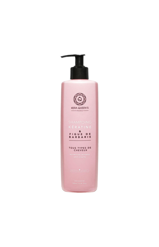 Shampoing nourrissant & anti-chute - Kératine & figue de barbarie - 500 ml