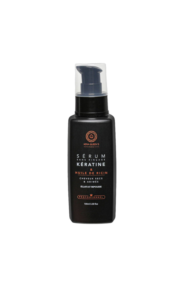 Sérum éclat & repousse - Kératine & ricin - Cheveux secs & abîmés - 100 ml