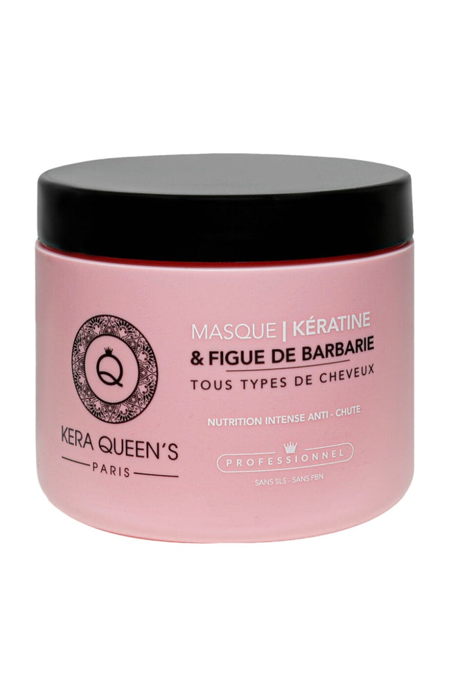 Masque nourrissant & anti-chute - Kératine & figue de barbarie - Tous types de cheveux - 500 ml