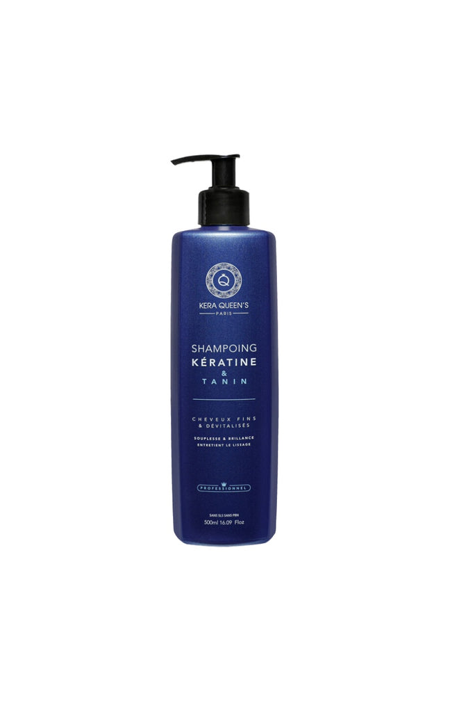 Shampoing souplesse & brillance - Kératine & tanin - Cheveux fins & dévitalisés - 500 ml