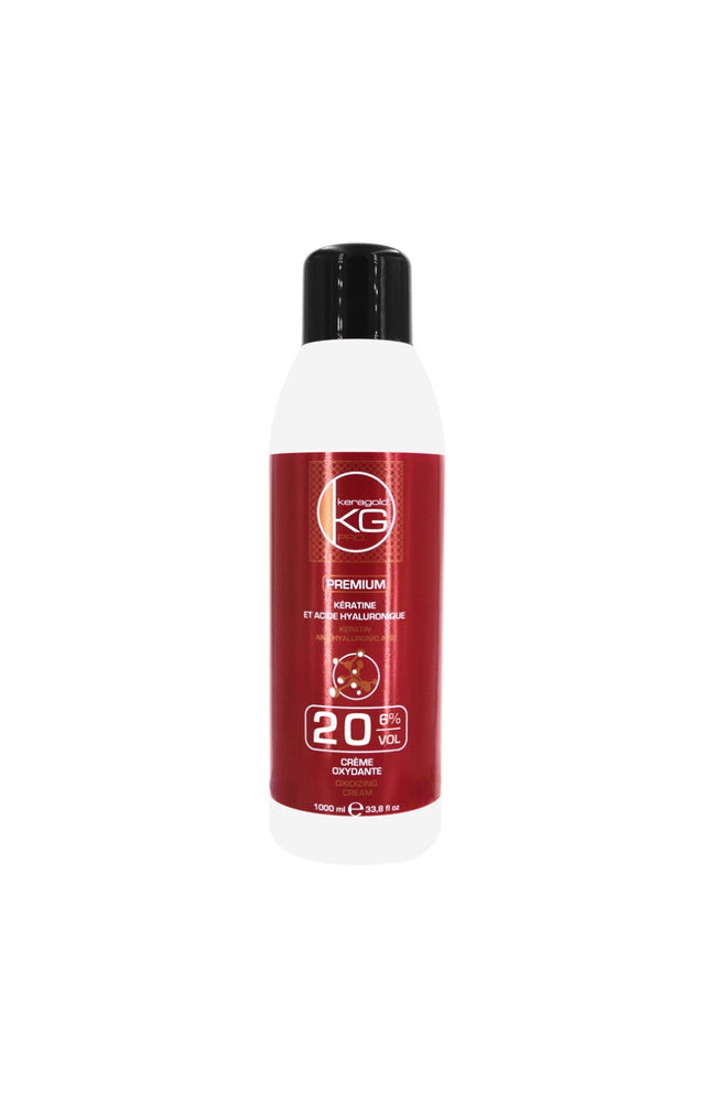 Crème oxydante 20° - Kératine & acide hyaluronique - 1 L