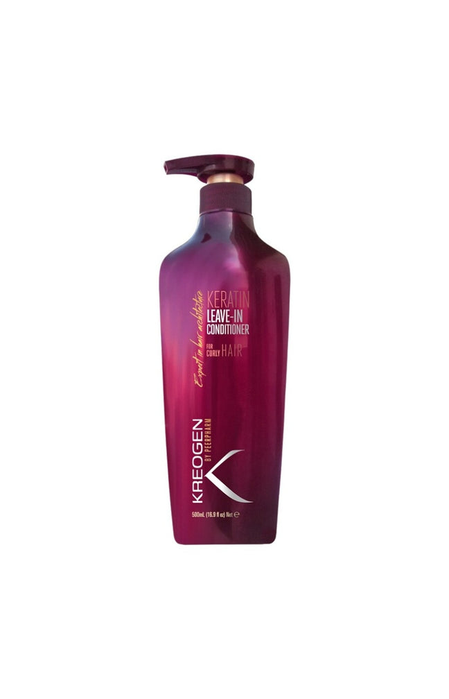 Soin sans rinçage - Kératine - Cheveux bouclés - 500 ml