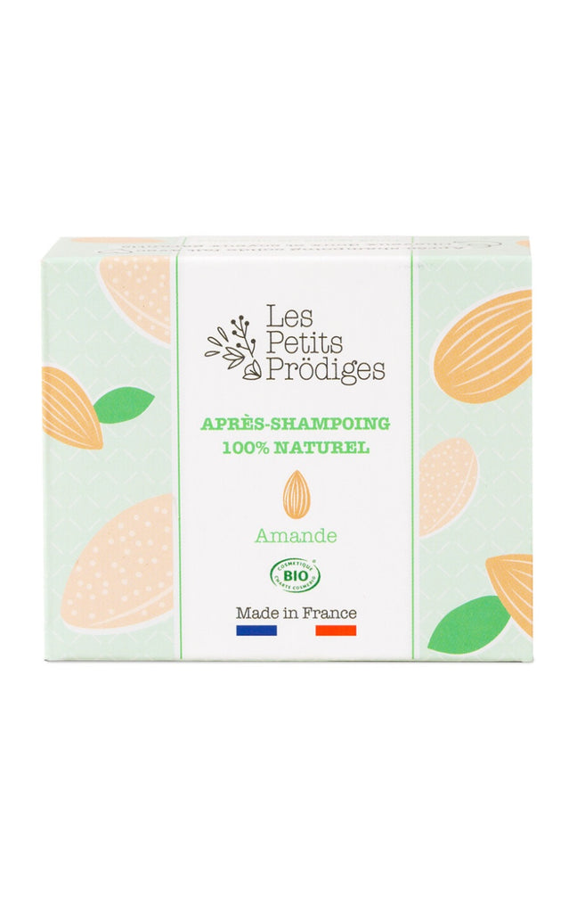 Après-shampoing solide bio 100% naturel - Amande - 50 g
