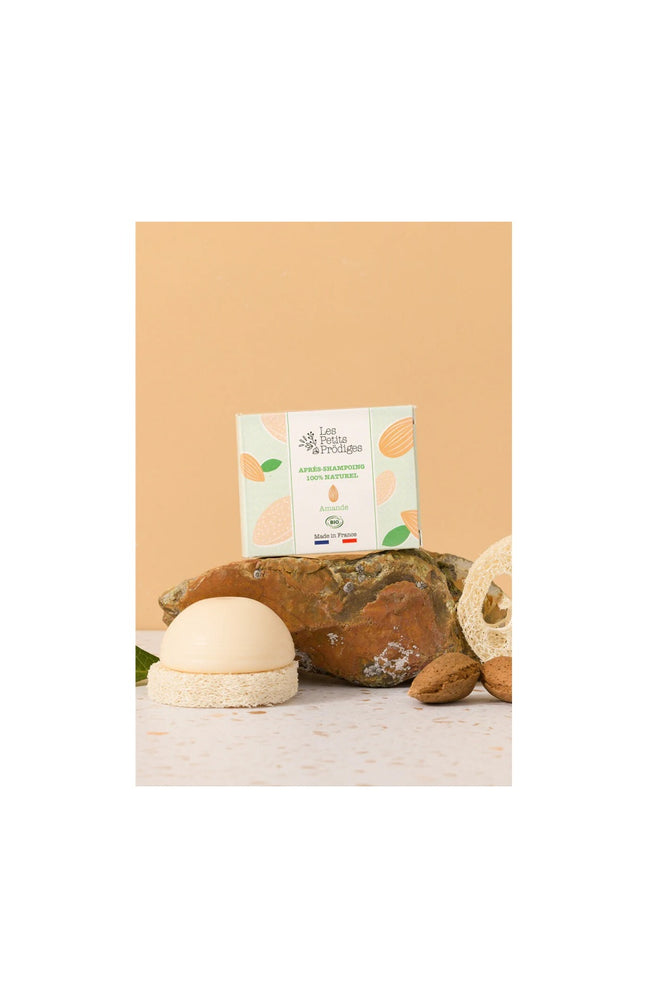 Après-shampoing solide bio 100% naturel - Amande - 50 g