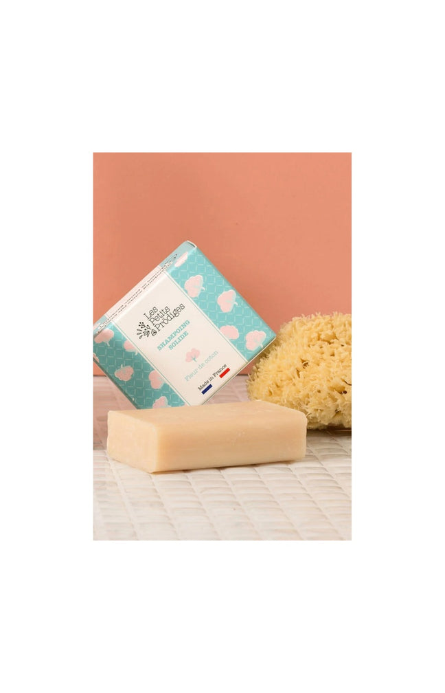Shampoing solide 100% naturel - Fleur de coton - 80 g