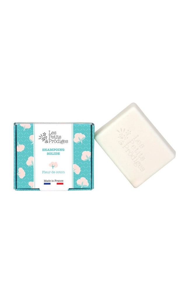 Shampoing solide 100% naturel - Fleur de coton - 80 g