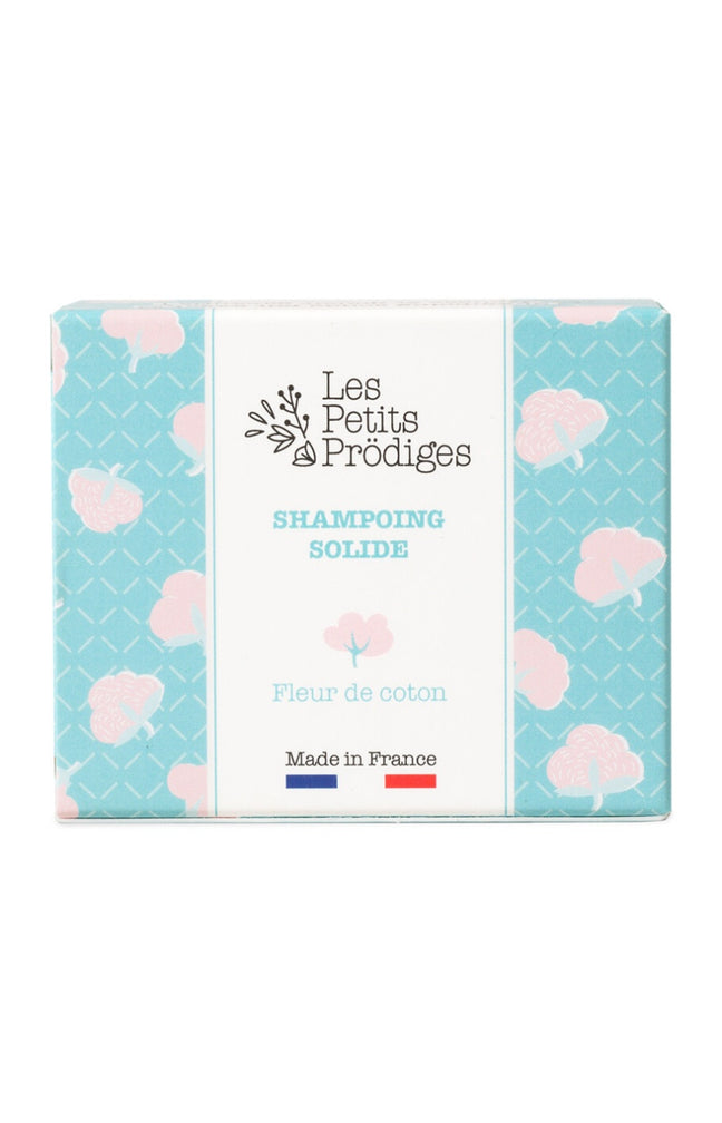 Shampoing solide 100% naturel - Fleur de coton - 80 g