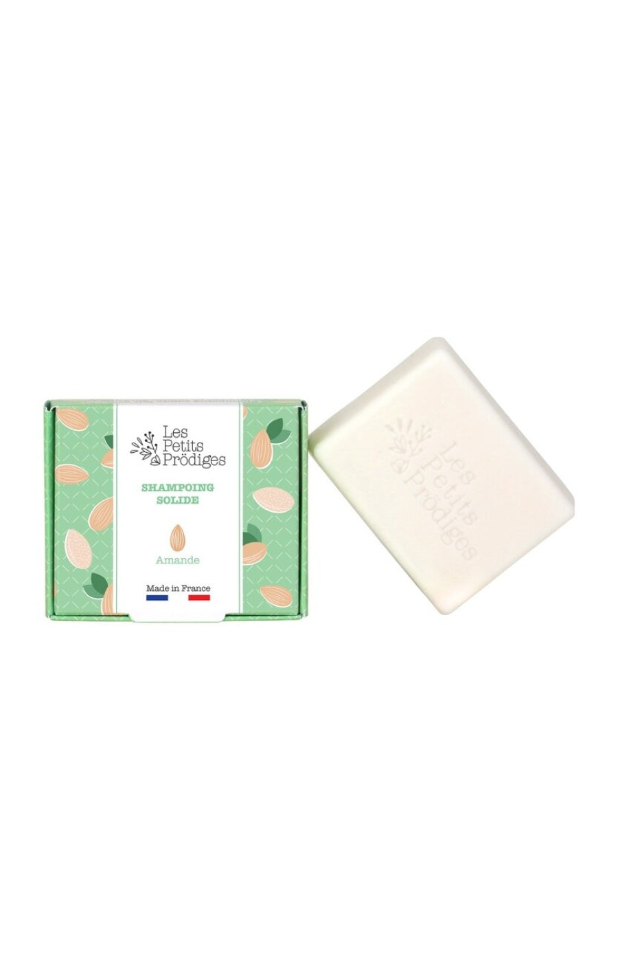 Shampoing solide 100% naturel - Amande - 80 g