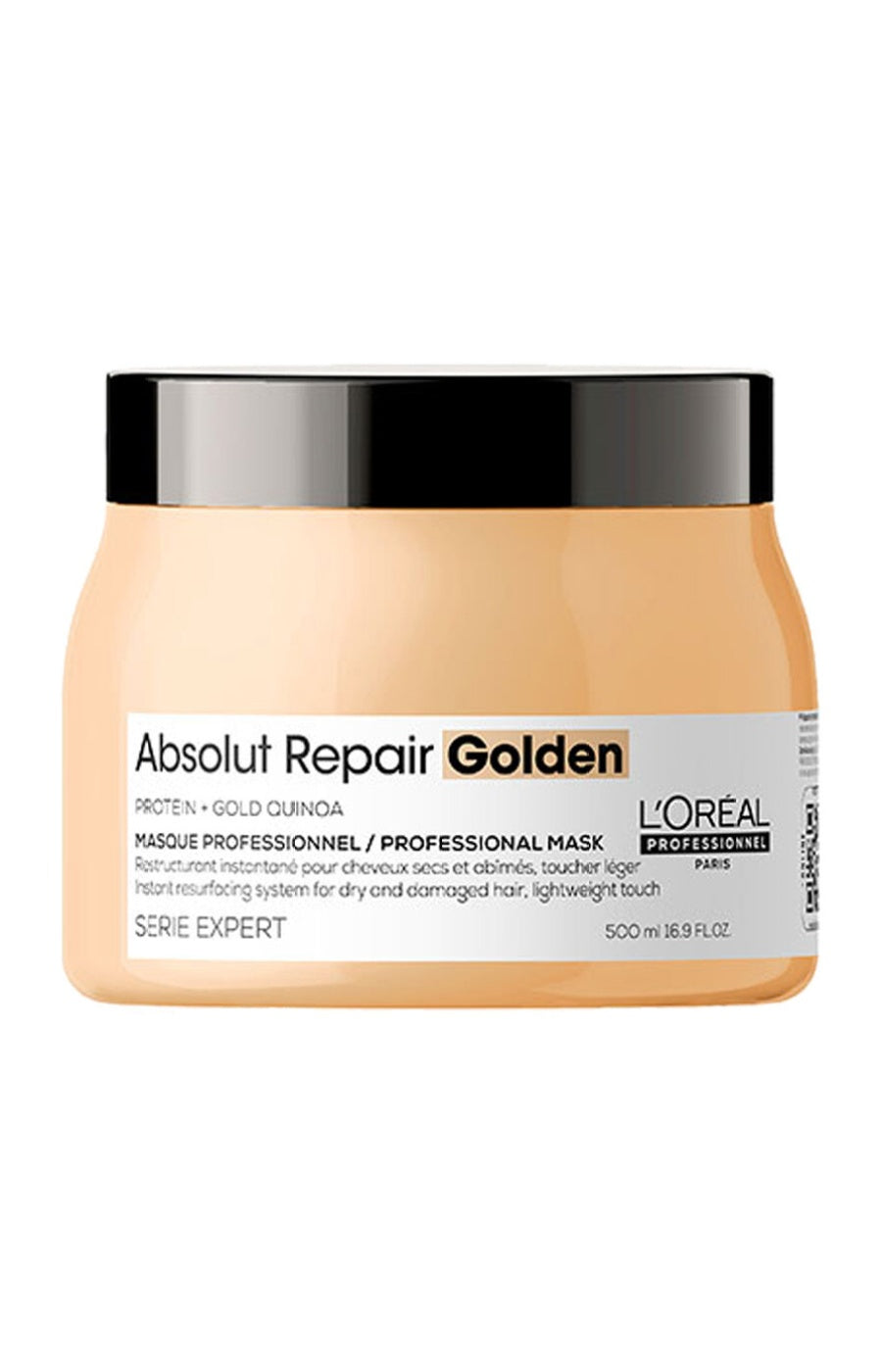 Masque doré restructurant - Absolut Repair Golden - Cheveux abîmés