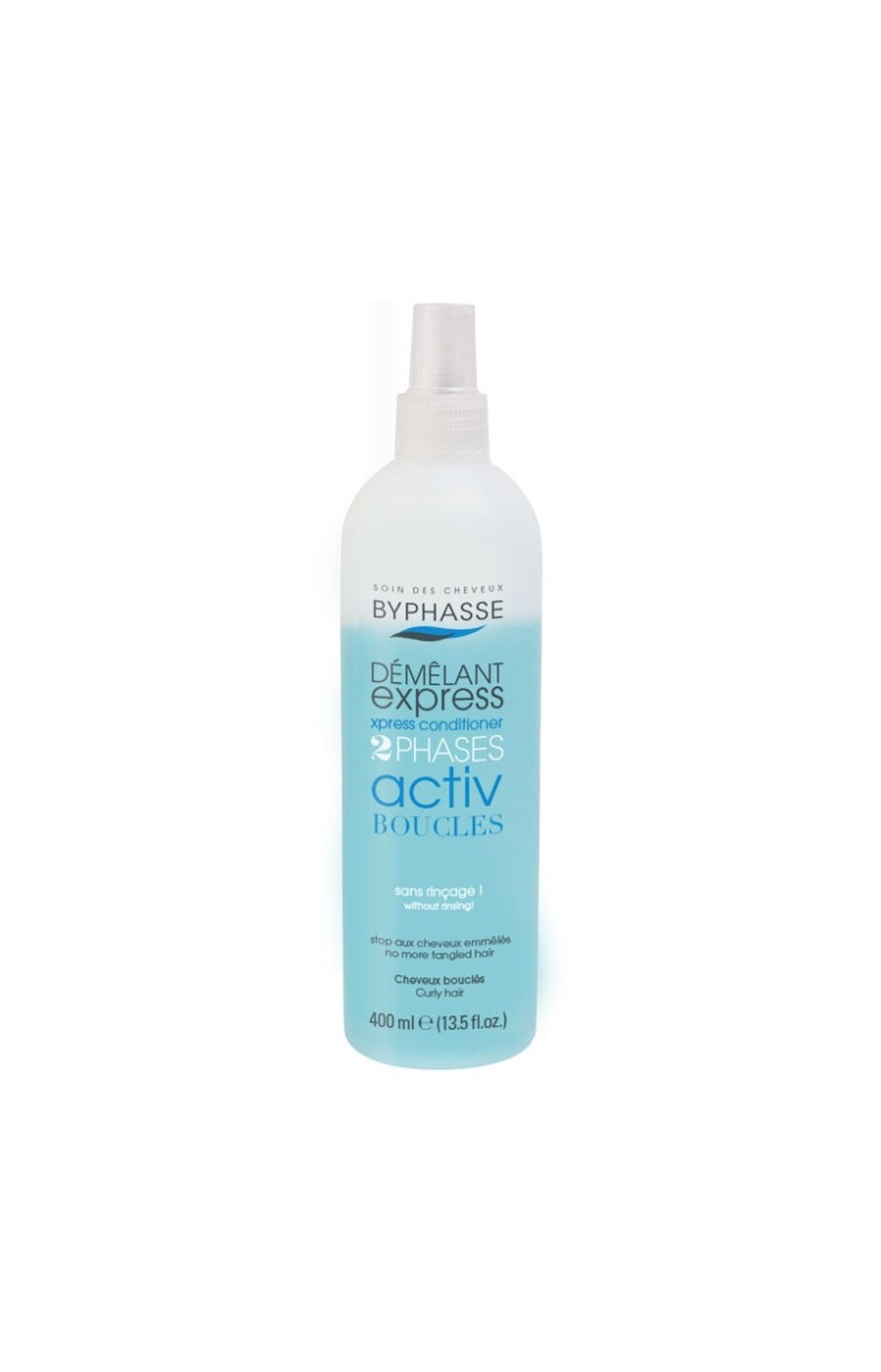 Spray démêlant express - Aloe vera - Cheveux bouclés - 2 x 400 ml