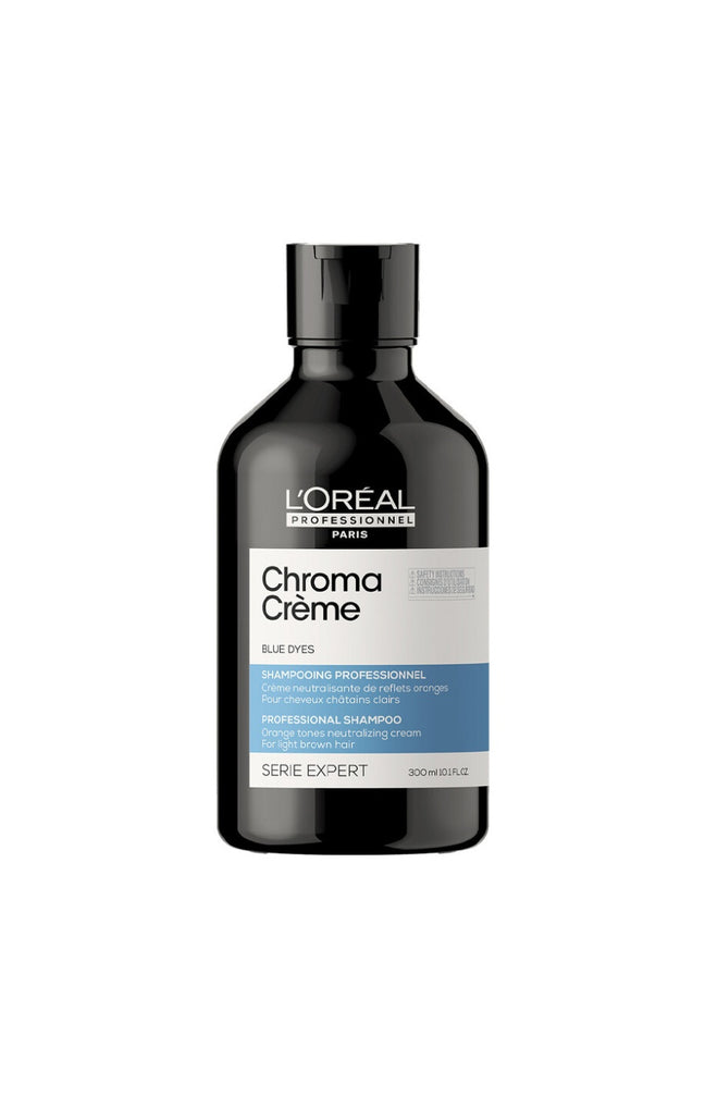 Shampoing neutralisant reflets oranges - Chroma Blue - Cheveux châtains clairs