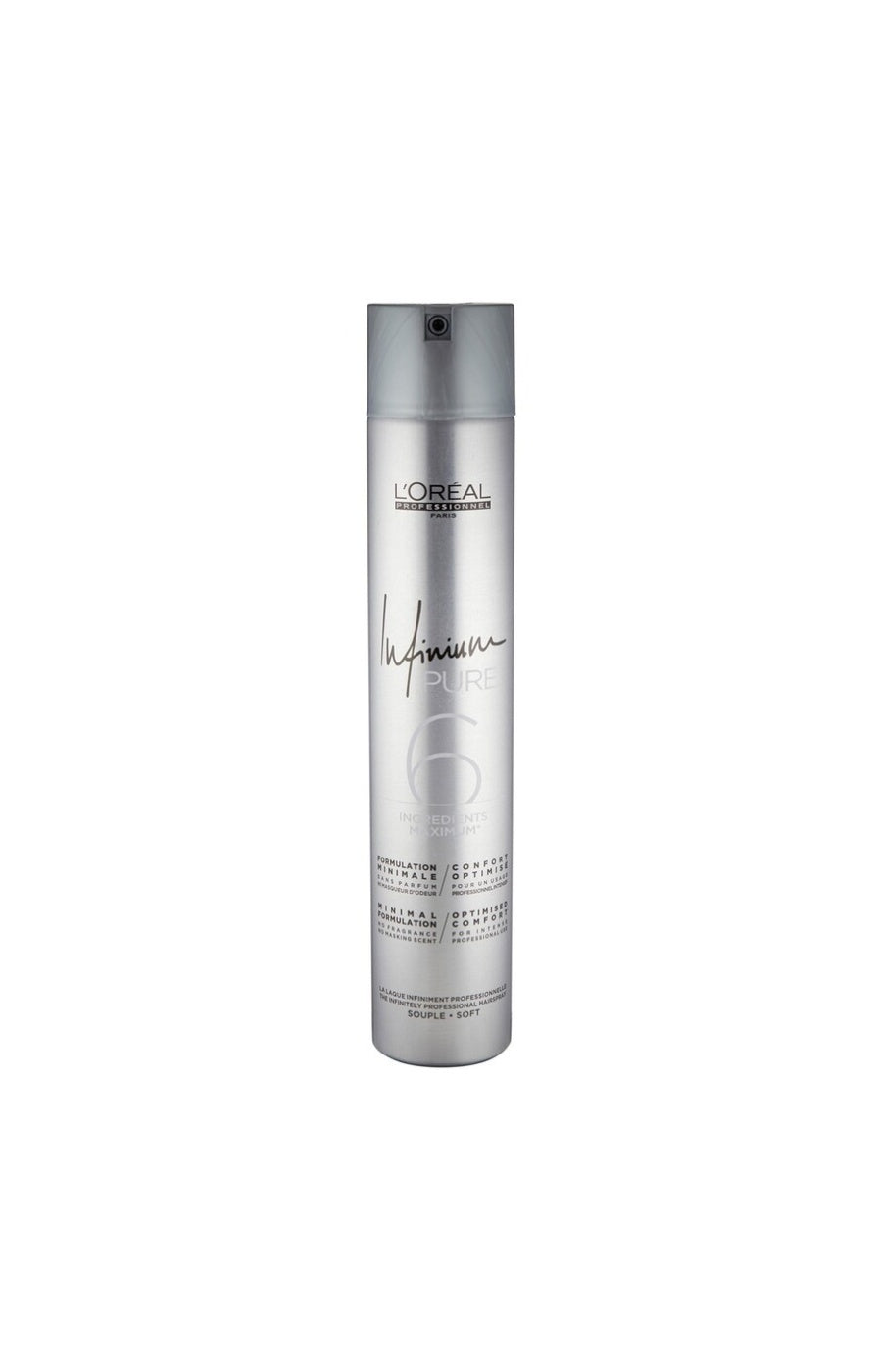 Laque sans parfum - Fixation souple - 500 ml