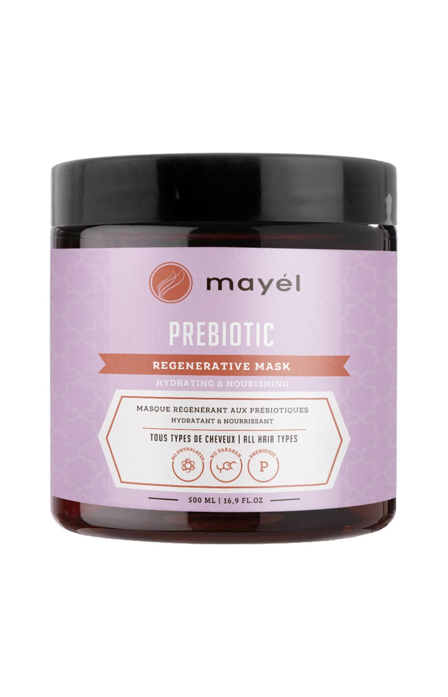 Masque régénérant - Probiotiques - Cheveux - 500 ml