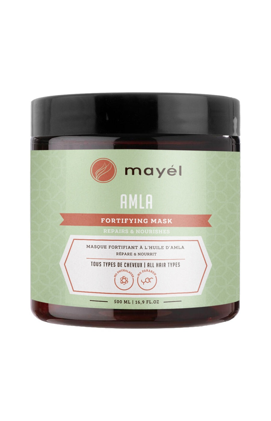 Masque fortifiant - Huile d'amla - Cheveux - 500 ml