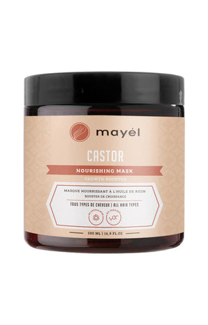 Masque nourrissant - Huile de ricin - Cheveux - 500 ml