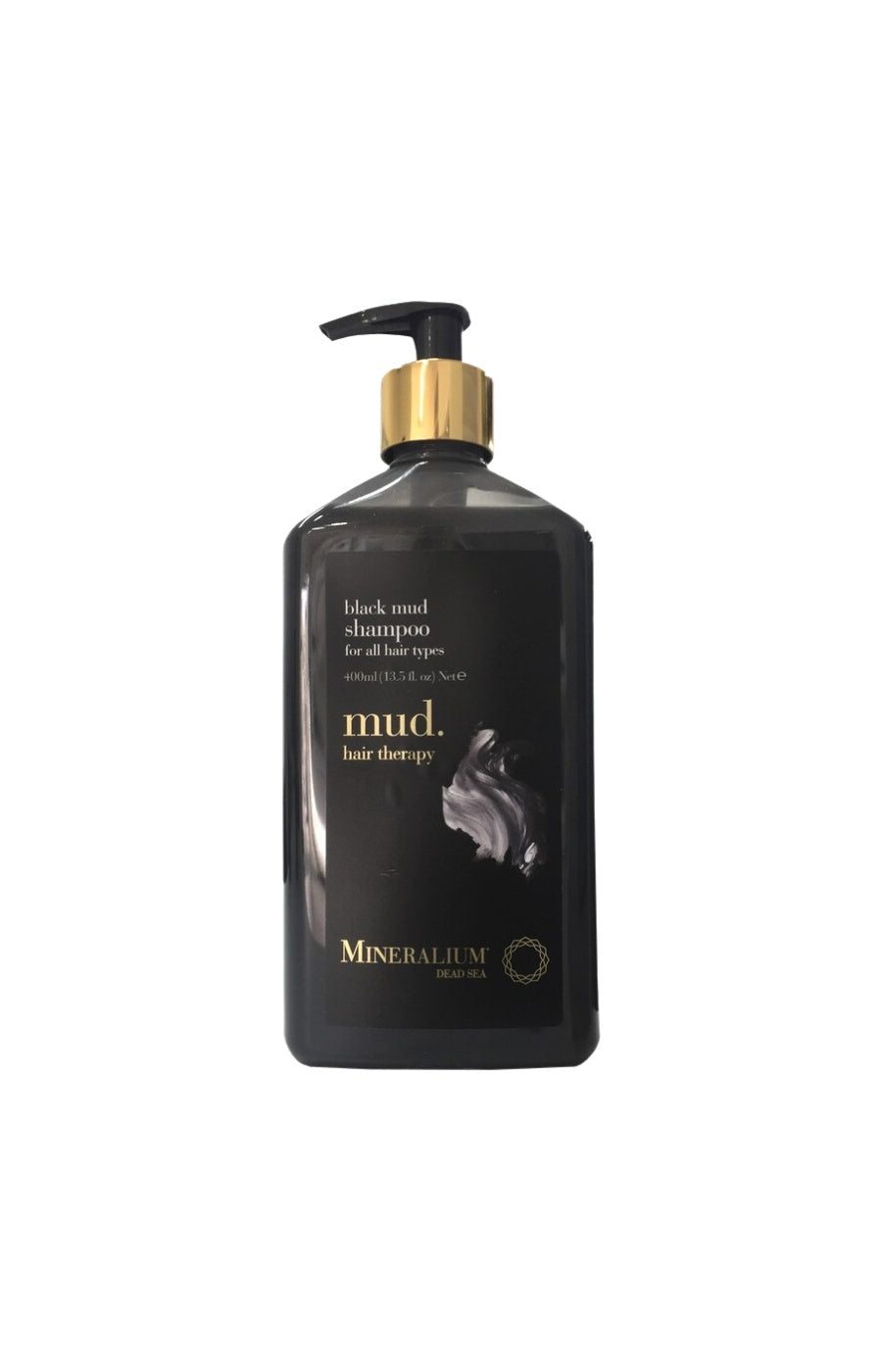 Shampoing réparateur à la boue noire - Tous types de cheveux - 400 ml