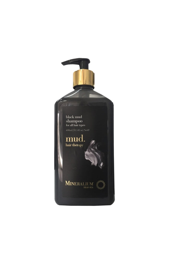 Shampoing réparateur à la boue noire - Tous types de cheveux - 400 ml