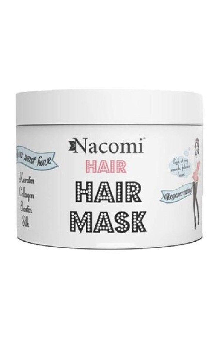 Masque nourrissant & régénérant - Kératine - Cheveux secs & abîmés - 200 ml