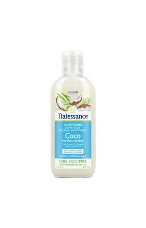 Shampoing extra-doux brillance - Huile de coco - Cheveux normaux à ternes