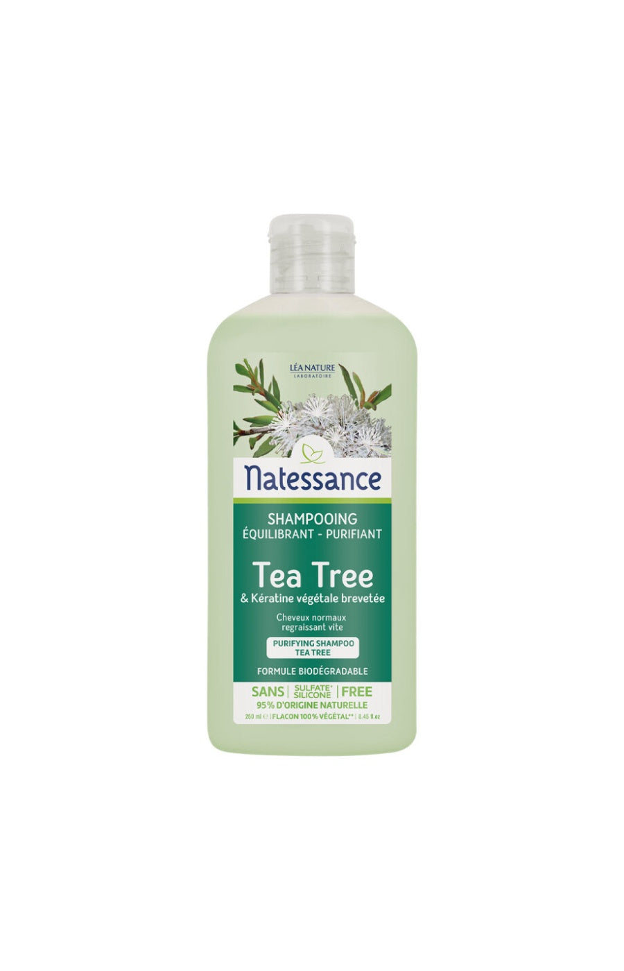 Shampoing purifiant - Tea tree - Cheveux gras