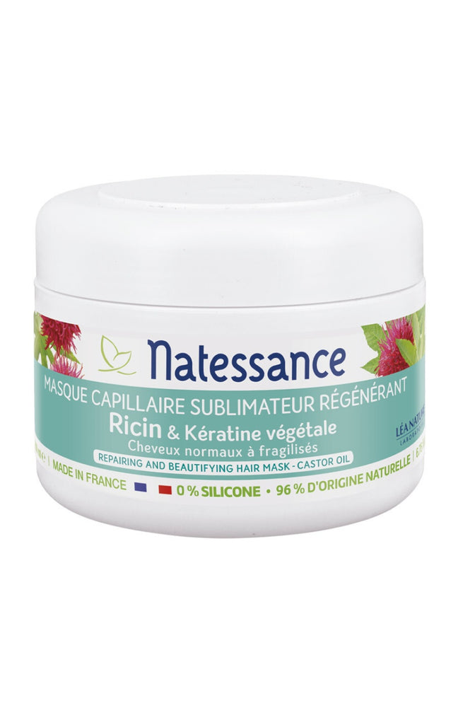 Masque sublimateur régénérant - Huile de ricin - Cheveux secs ou fragilisés - 200 ml