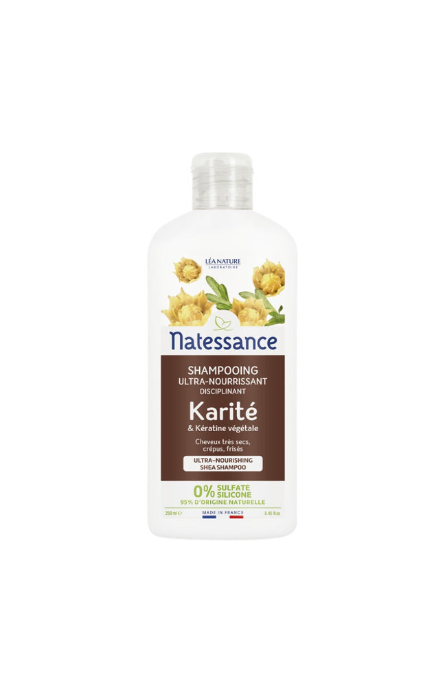 Shampoing ultra-nourrissant - Karité - Cheveux crépus ou frisés - 250 ml