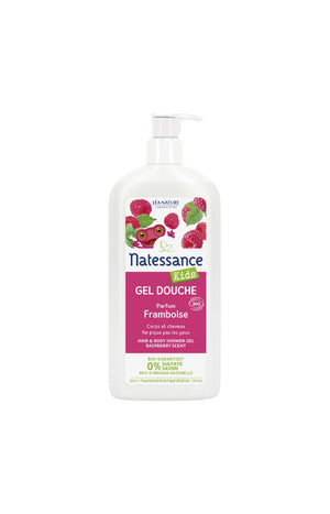 Shampoing douche bio - Framboise - Enfant - 500 ml