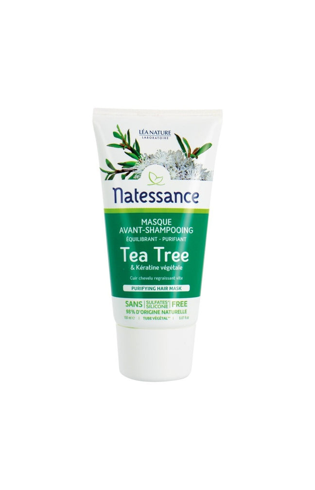 Masque avant-shampoing équilibrant & purifiant - Tea Tree - Cheveux gras - 150 ml