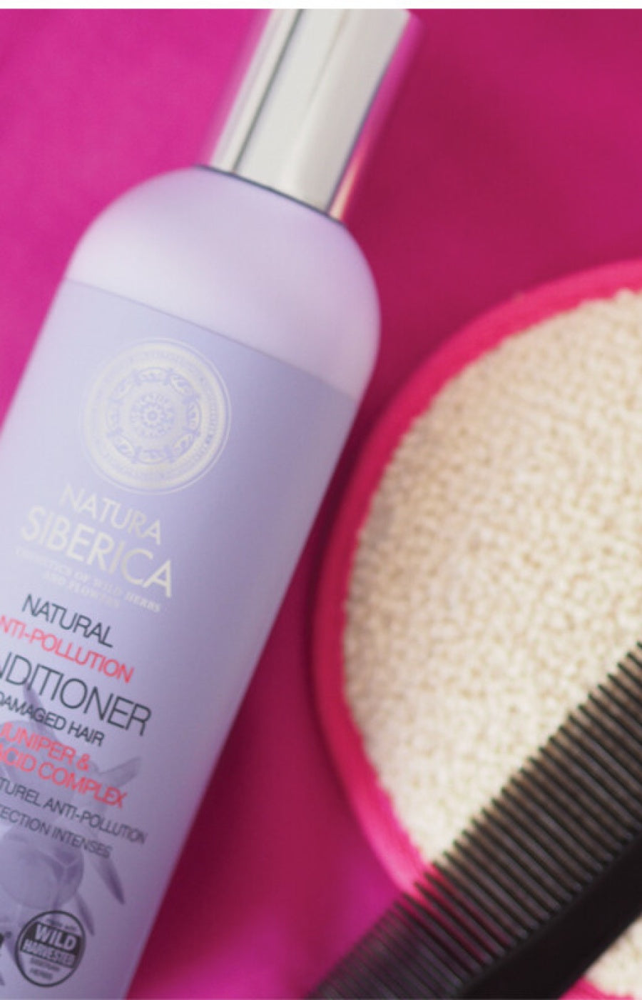 Après-shampoing anti-pollution vegan - Genévrier sauvage - Cheveux abîmés - 270 ml