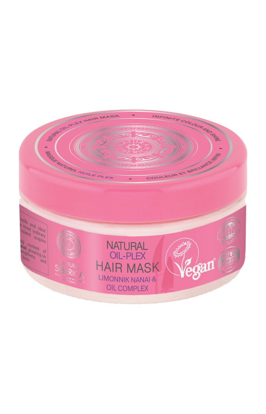 Masque nourrissant vegan - Huiles protectrices - Cheveux colorés - 300 ml