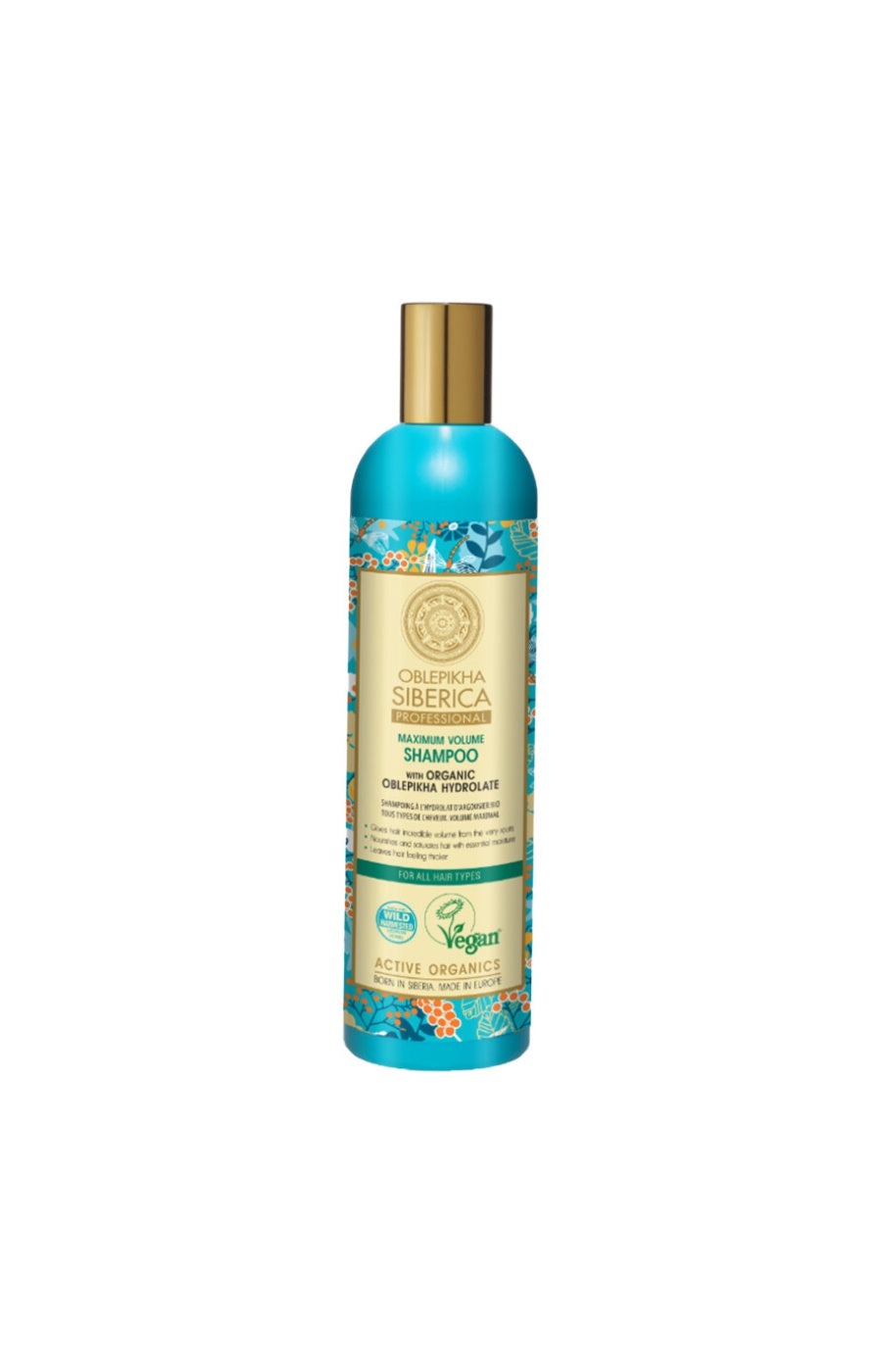Shampoing volume - Argousier - Tous types de cheveux - 400 ml
