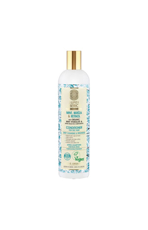 Après-shampoing - Menthe & bouleau - Super Siberica - Cheveux gras - 400 ml