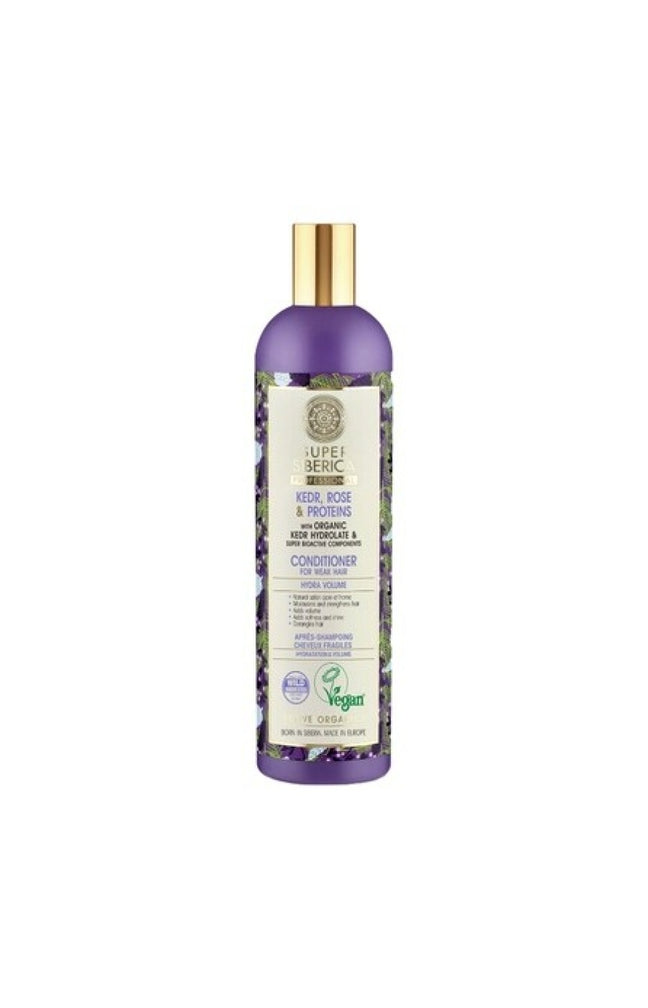 Après-shampoing hydratant - Cèdre & rose - Cheveux fragilisés - 400 ml