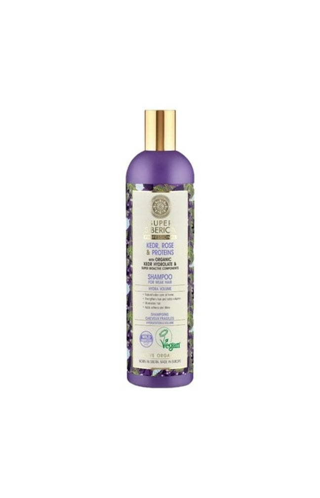 Shampoing hydratant - Cèdre & rose - Cheveux fragilisés - 400 ml