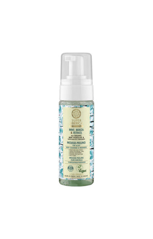 Mousse peeling - Menthe & bouleau - Super Siberica - Cheveux gras - 170 ml