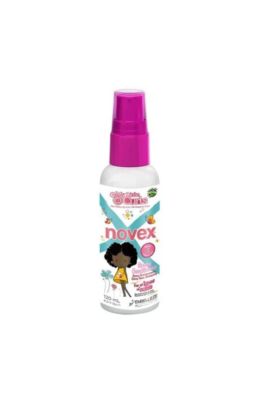 Spray disciplinant - Cheveux bouclés - Enfant - 120 ml