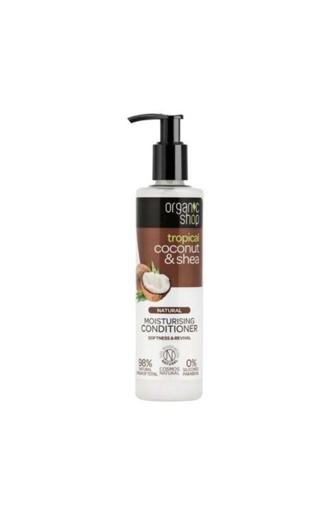 Après-shampoing hydratant - Coco & karité bio - Cheveux ternes & cassants - 280 ml