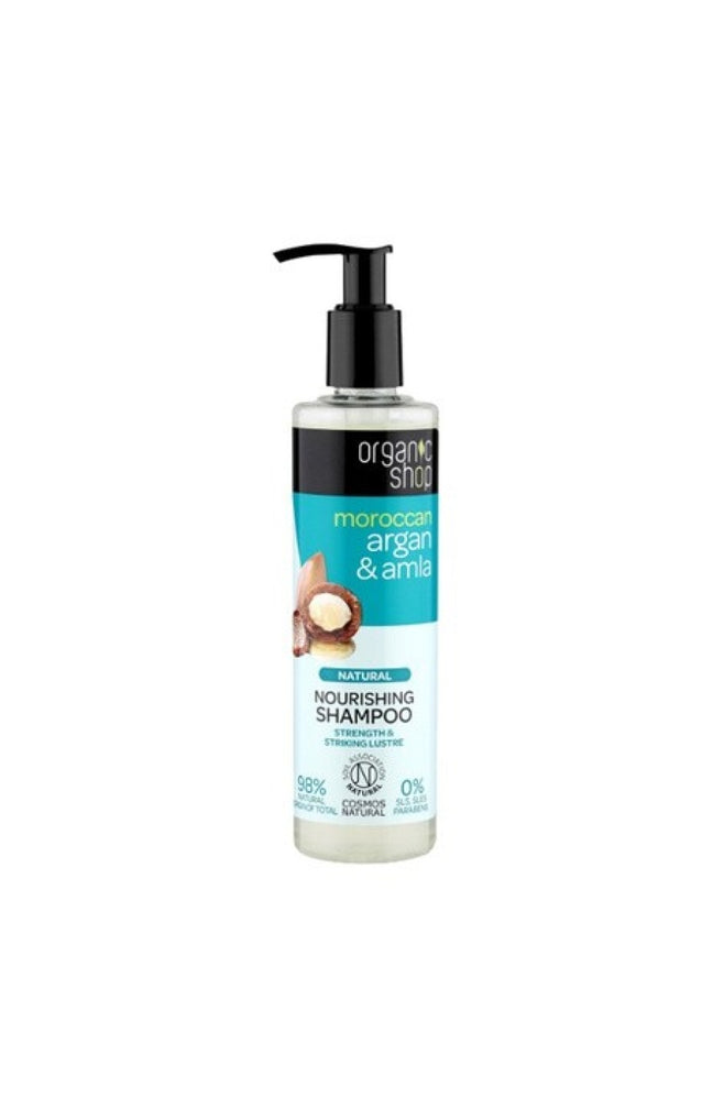 Shampoing nourrissant - Argan & amla bio - Cheveux secs - 280 ml