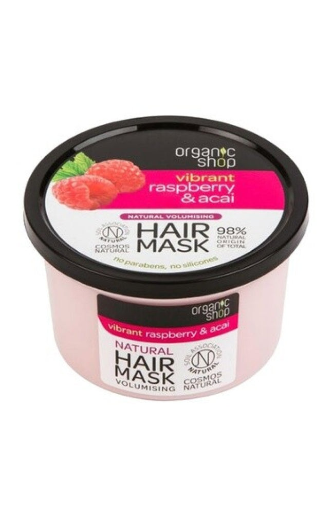 Masque volume - Framboise & açaï bio - Cheveux fins - 250 ml