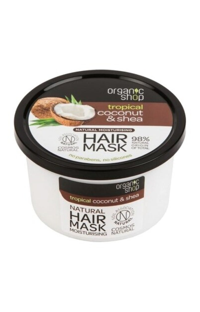 Masque hydratant - Coco & karité bio - Cheveux ternes & cassants - 250 ml